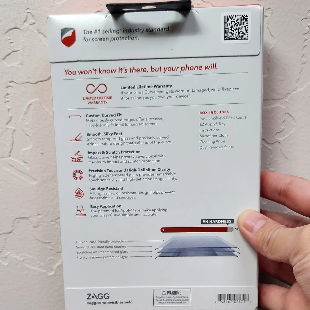 Glass Curve Screen Protector for Samsung Galaxy Note9